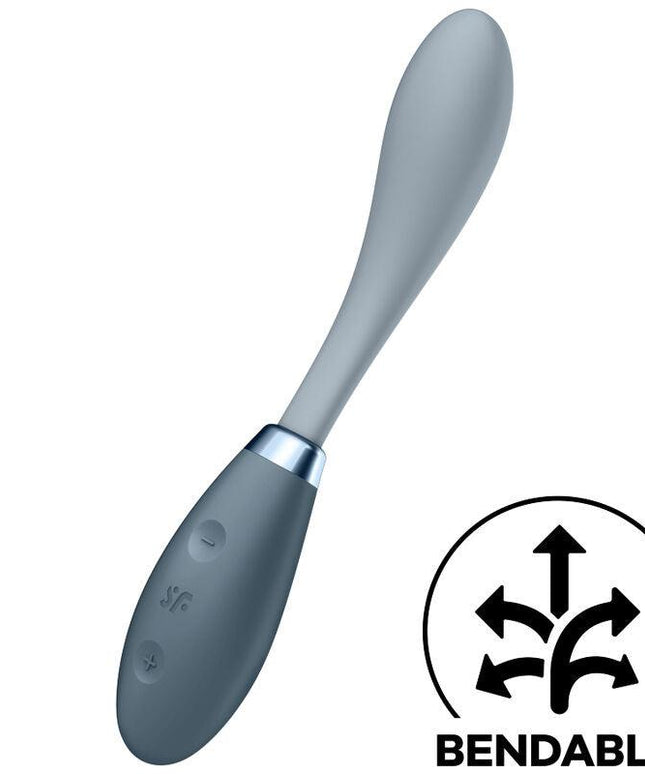 satisfyer multi vibratore g spot flex 3 grigio