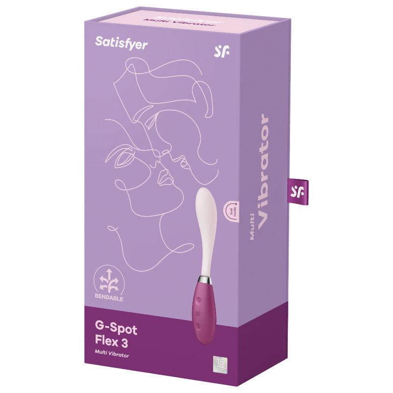 satisfyer multi vibratore g spot flex 3 grigio