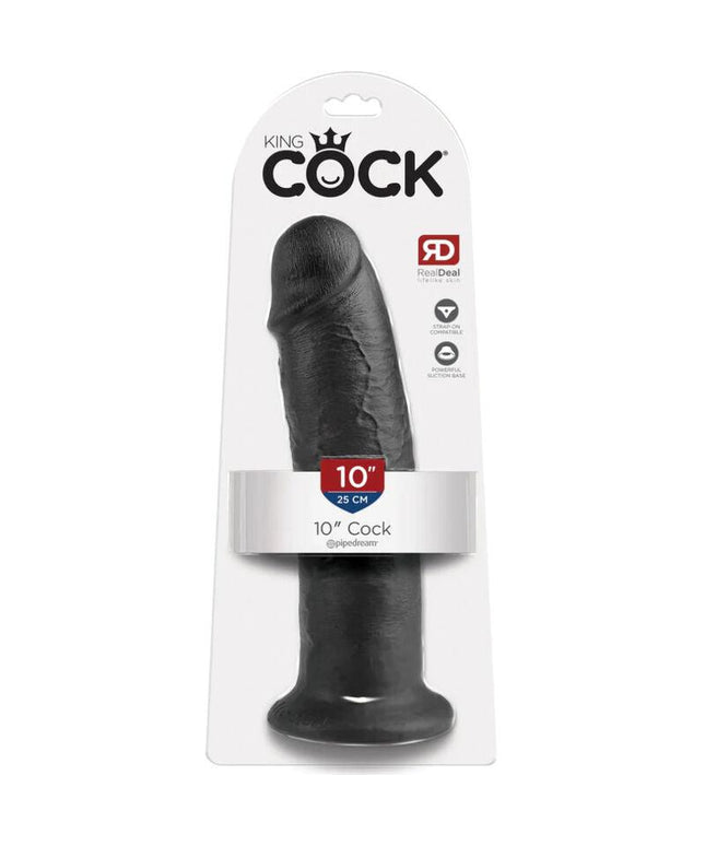 KING COCK - 10 DILDO NERO 25 CM - Only Vibes