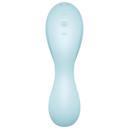 satisfyer stimolatore a e vibratore curvy trinity 5 bianco