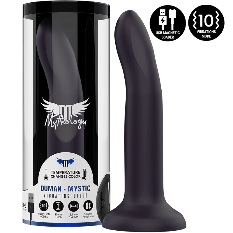 mythology duman mystic dildo l vibratore compatibile con tecnologia wireless watchme