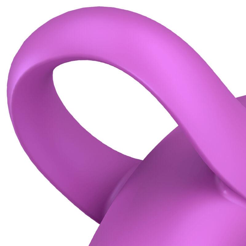 satisfyer vibratore da dito bold lover bianco