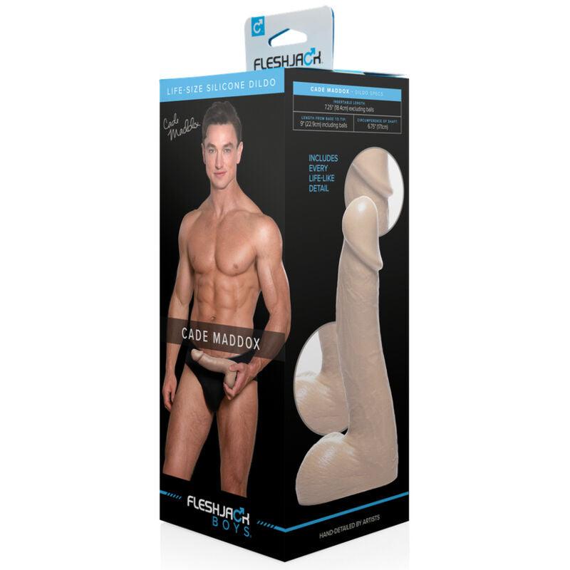 fleshjack dildo cade maddox 23 cm