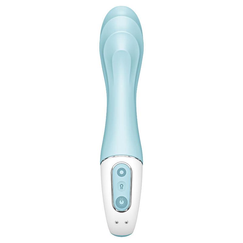 satisfyer vibratore air pump 5 vibratore gonfiabile g spot blu