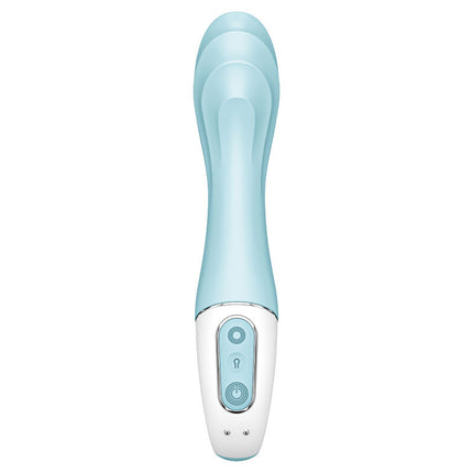 SATISFYER - VIBRATORE AIR PUMP 5+ VIBRATORE GONFIABILE G-SPOT BLU