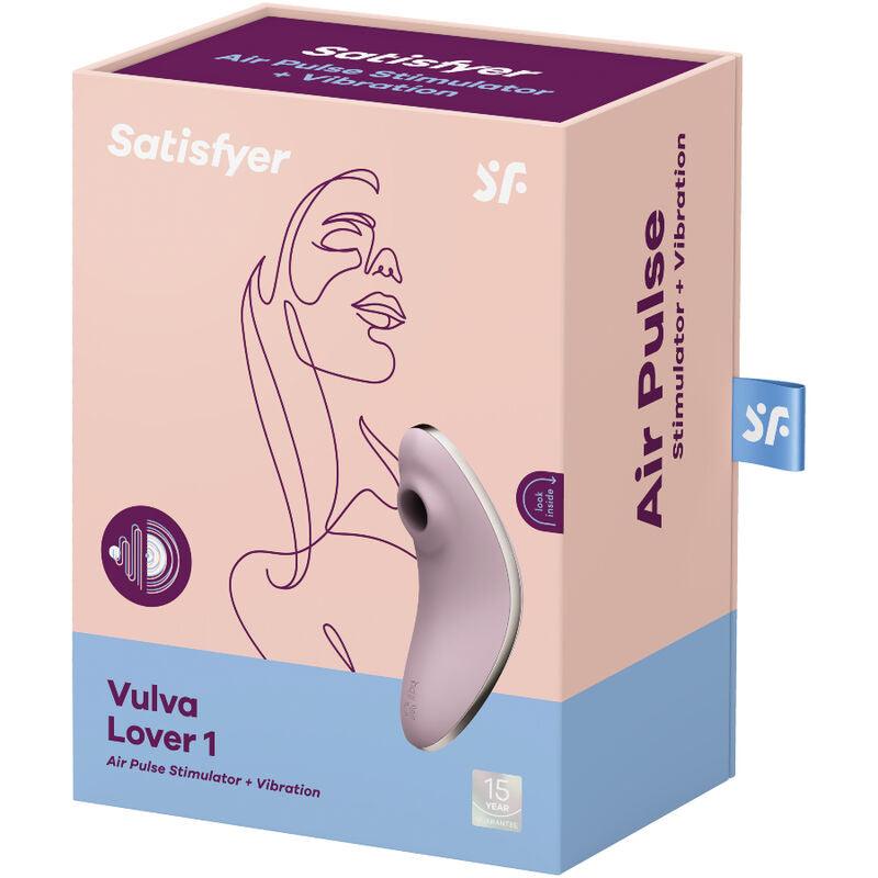 satisfyer vulva lover 1 stimolatore e vibratore a impulsi daria viola