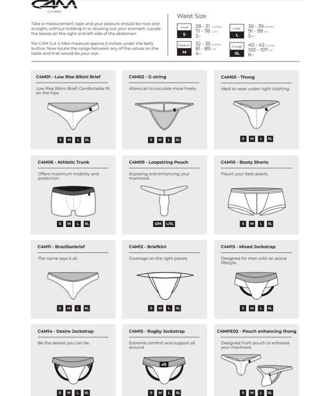 cut4men perizoma c4m03 provocative rosa skai xl