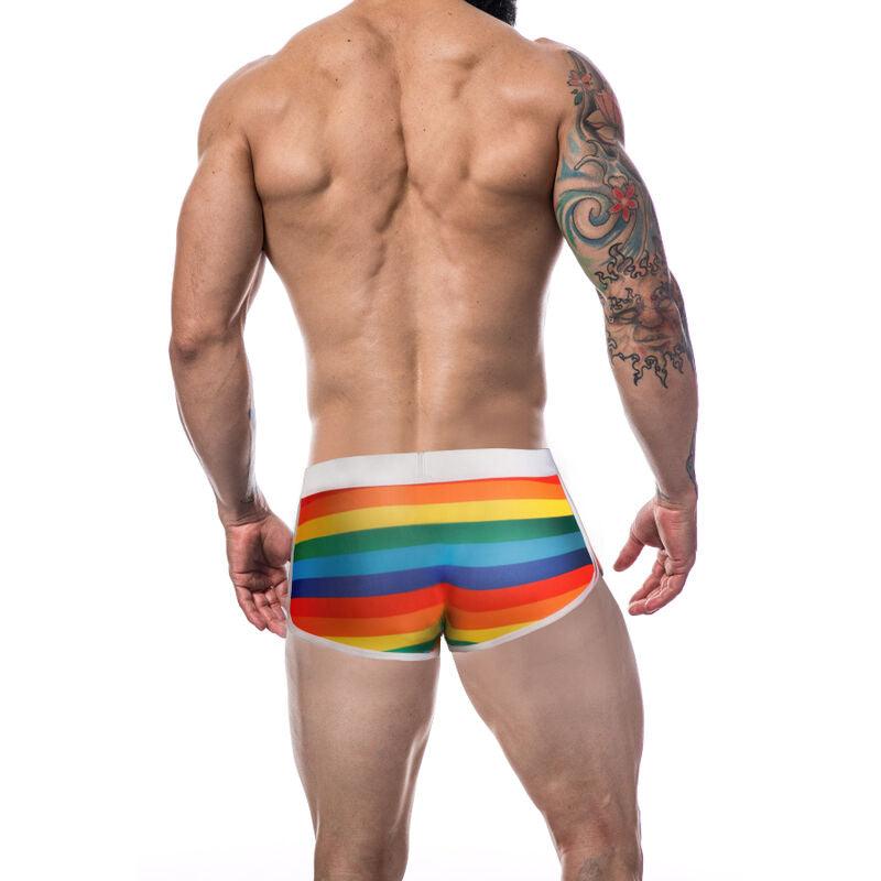 cut4men boxer trunk rainbow s