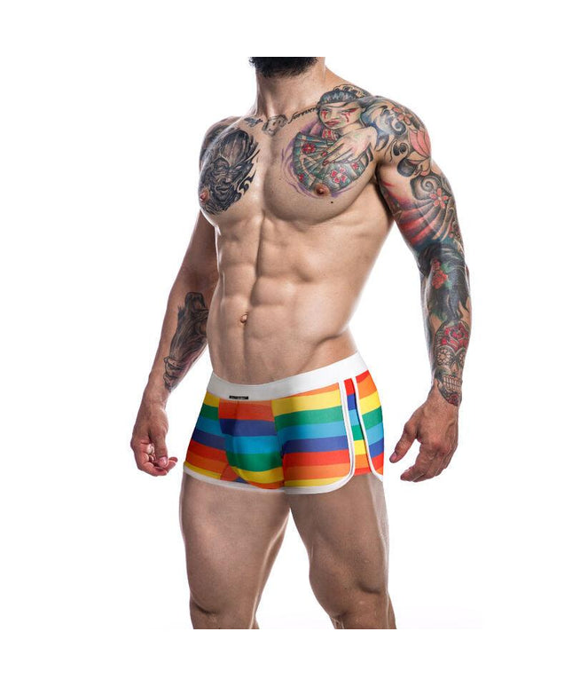 cut4men boxer trunk rainbow s