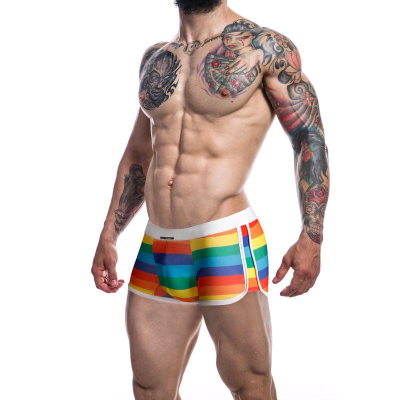 cut4men boxer trunk rainbow s