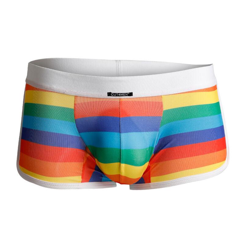 cut4men boxer trunk rainbow s