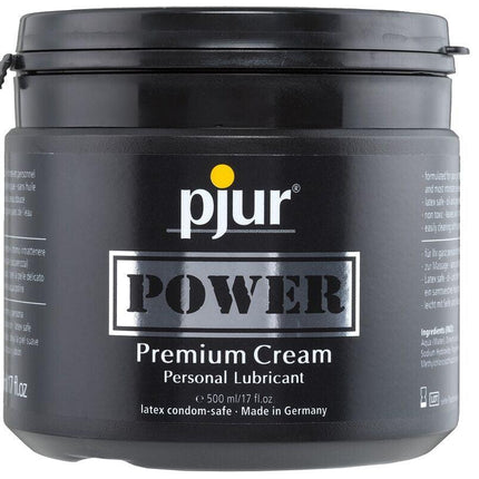 PJUR - POWER PREMIUM CREMA LUBRIFICANTE PERSONALE 500 ML - Only Vibes