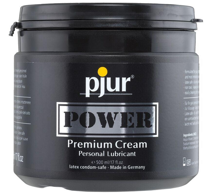 PJUR - POWER PREMIUM CREMA LUBRIFICANTE PERSONALE 500 ML - Only Vibes