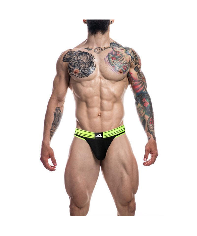 cut4men jockstrap verde rugby xl