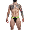 cut4men jockstrap verde rugby xl