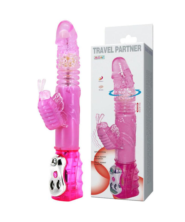 BAILE - COMPAGNO DI VIAGGIO UP & DOWN ROTATOR ROSA CONIGLIO - Only Vibes