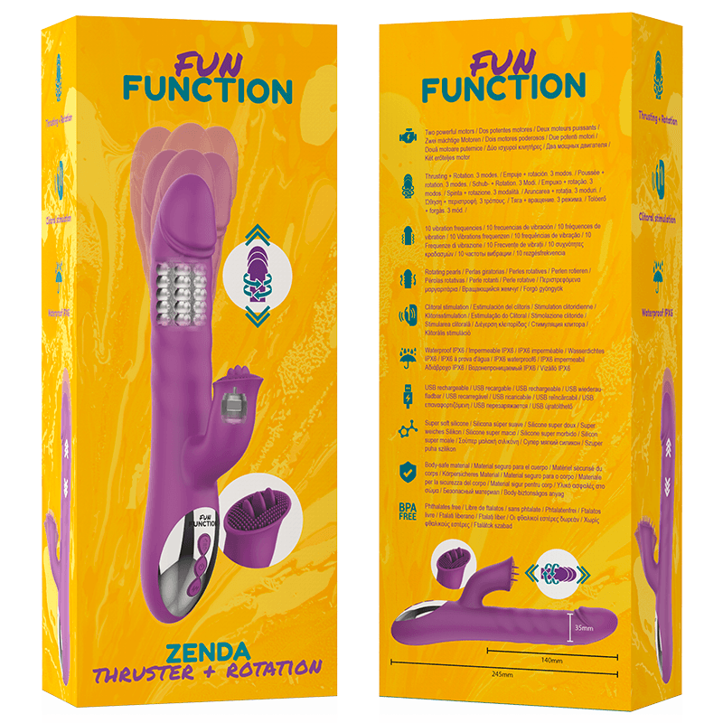 fun function zenda thruster e rotazione