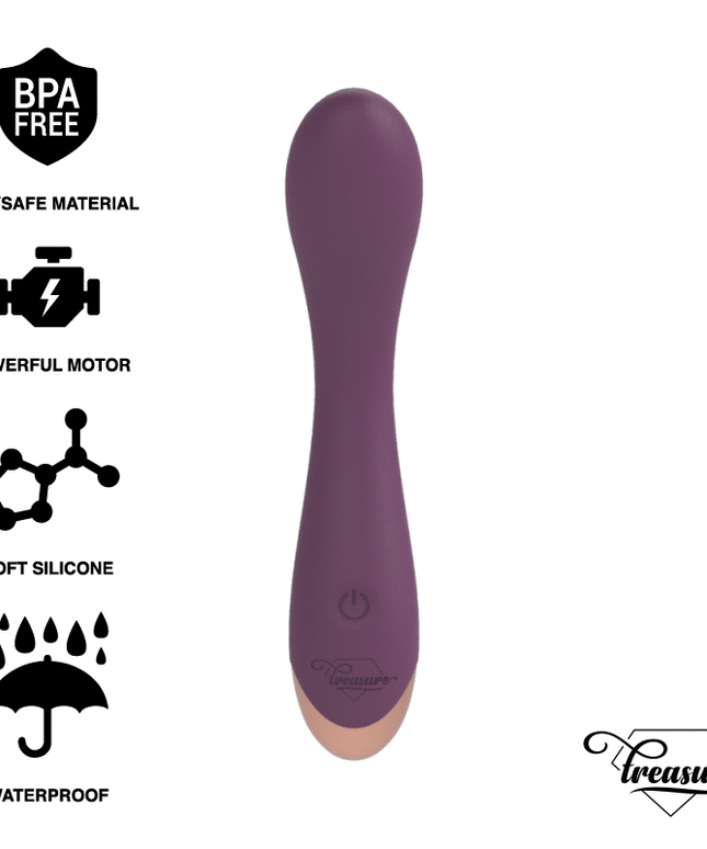 TREASURE - HANSEL VIBRATORE PUNTO G WATCHME COMPATIBILE CON TECNOLOGIA WIRELESS