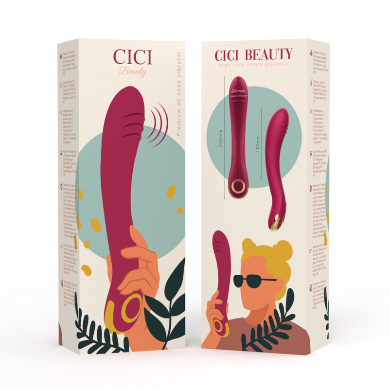 cici beauty vibratore del punto g in silicone premium