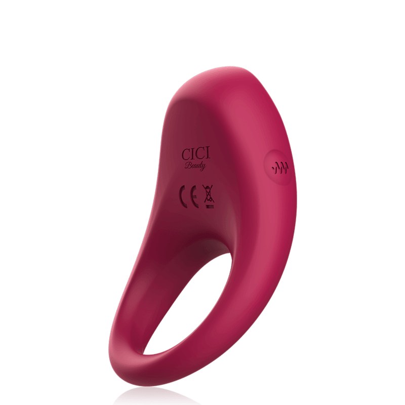 cici beauty anello vibrante in silicone premium