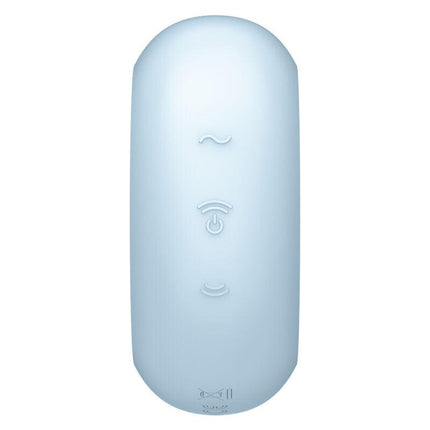 satisfyer stimolatore e vibratore a doppio pro to go 3 nero