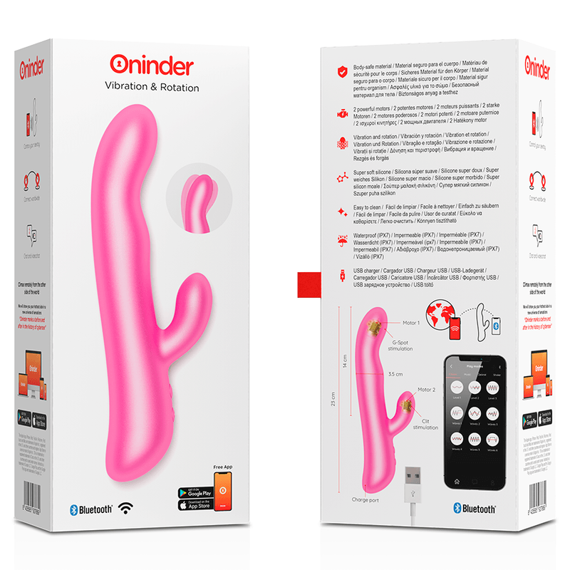 oninder oslo vibrazione e rotazione rosa app gratuita