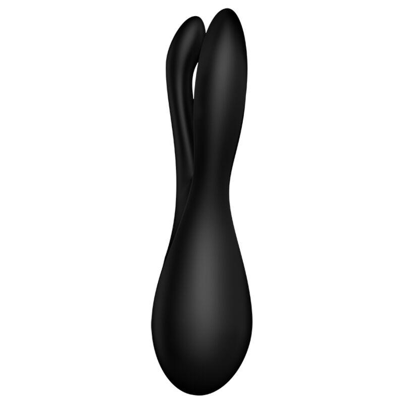 satisfyer vibratore threesome 2 nero