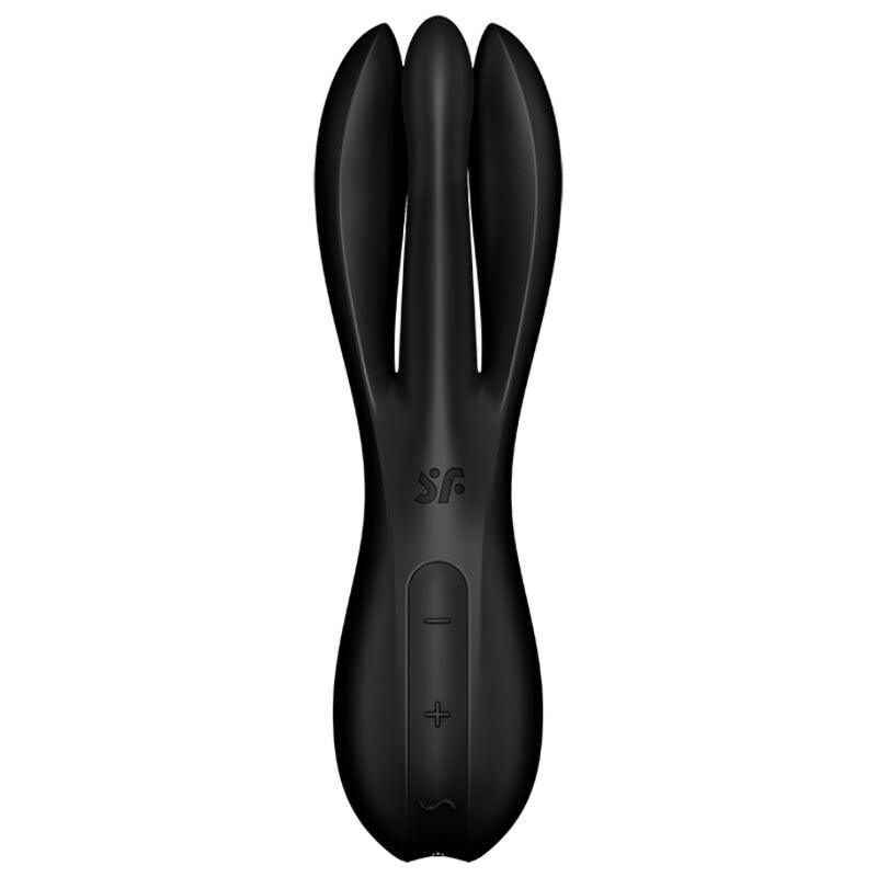 satisfyer vibratore threesome 2 nero