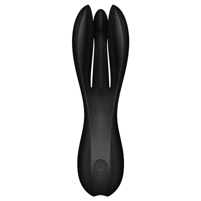 satisfyer vibratore threesome 2 nero