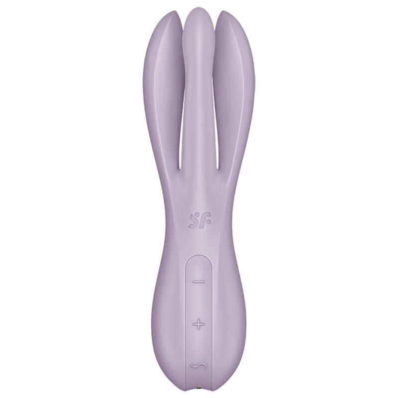 satisfyer vibratore threesome 2 nero