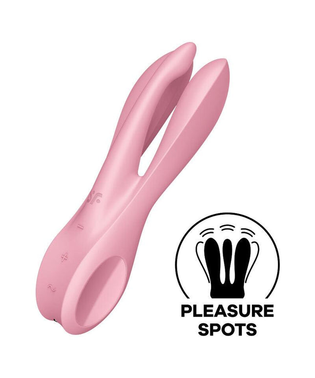 satisfyer threesome 1 vibratore blu