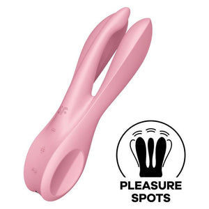 satisfyer threesome 1 vibratore blu