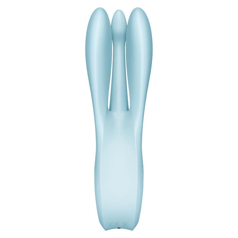 satisfyer threesome 1 vibratore blu