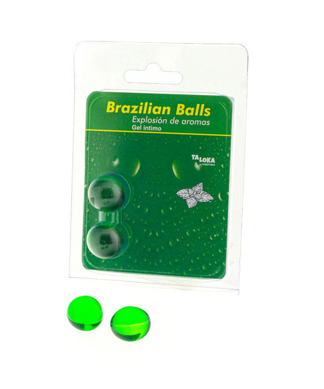 taloka 2 palline brasiliane gel intimo menta