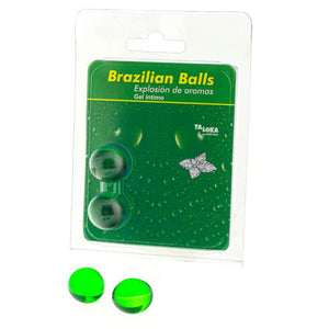 taloka 2 palline brasiliane gel intimo menta