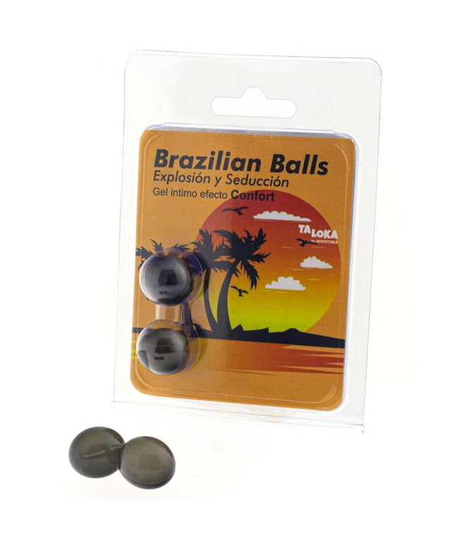 taloka 2 sfere brasiliane gel emozionante effetto comfort