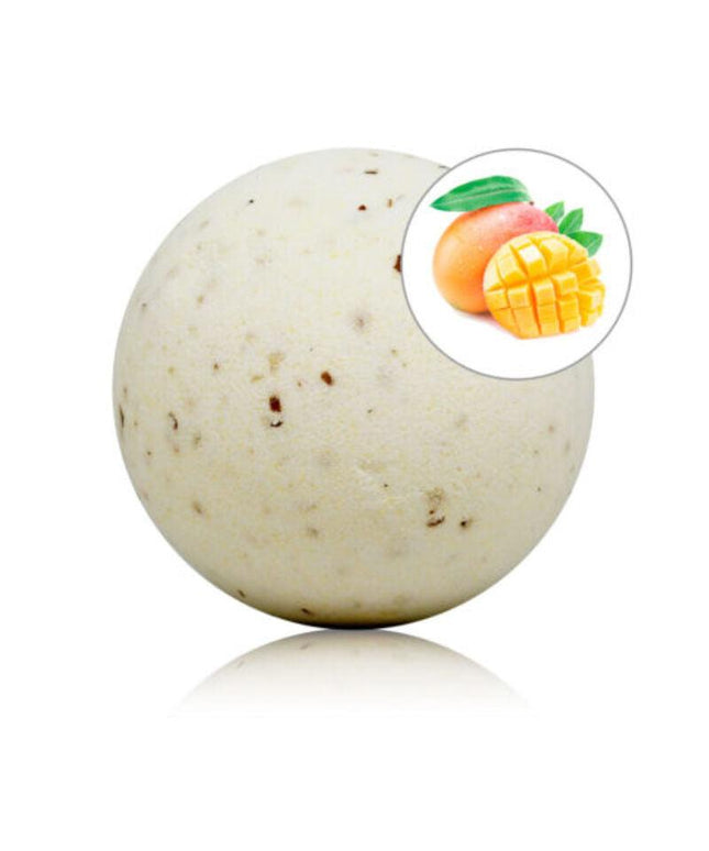 taloka bomba da bagno profumata al mango con petali di rosa