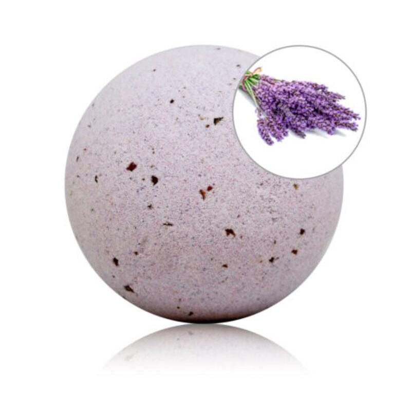 taloka bomba da bagno profumata alla lavanda con petali di rosa