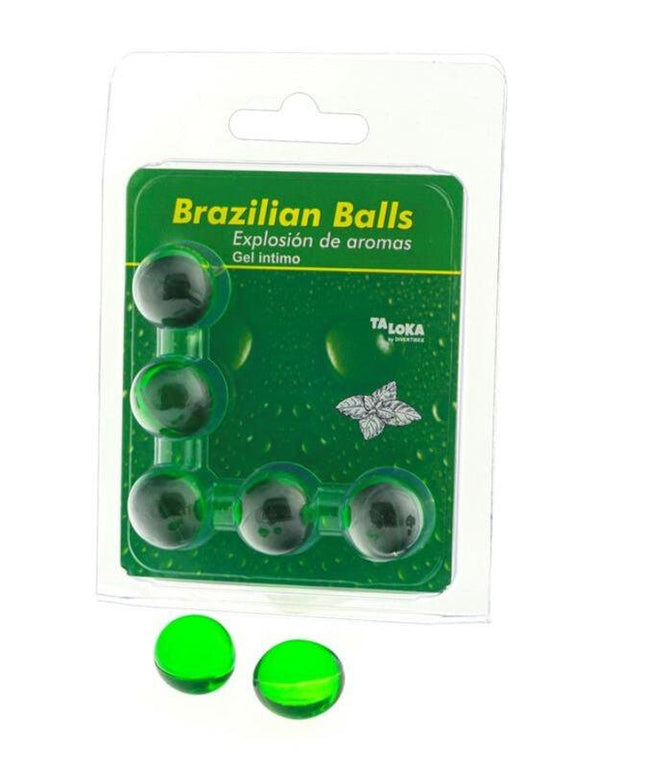 taloka 5 palline brasiliane gel intimo menta