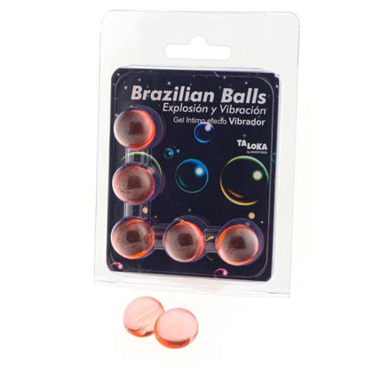 taloka 5 sfere brasiliane gel emozionante effetto vibrante