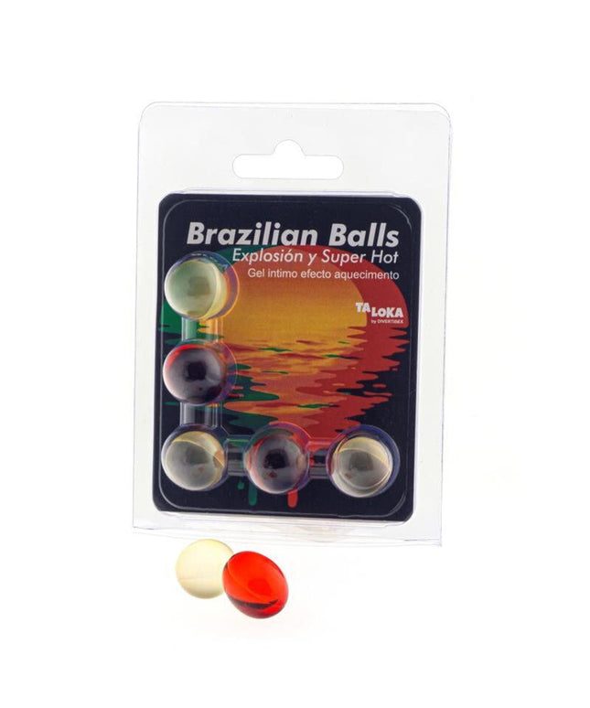 taloka 5 sfere brasiliane gel eccitante effetto super hot