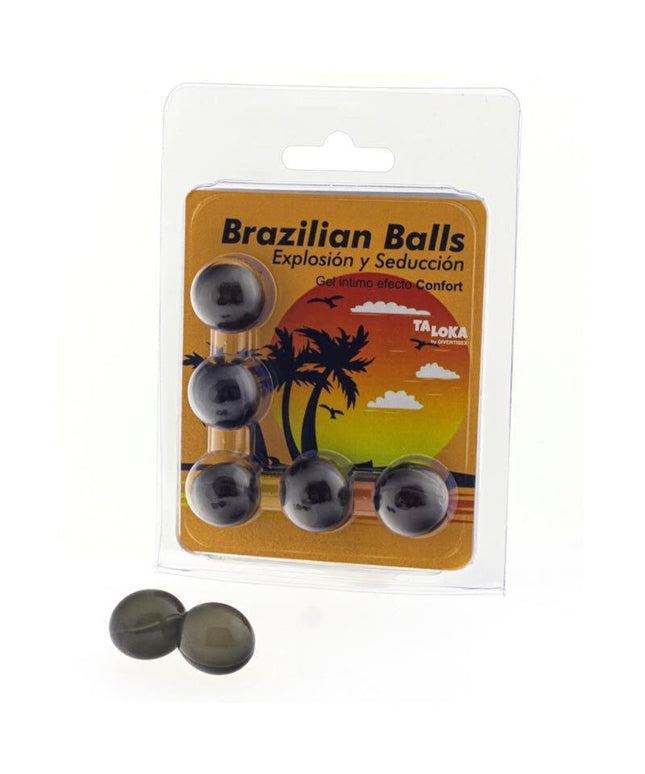 taloka 5 sfere brasiliane gel emozionante effetto comfort