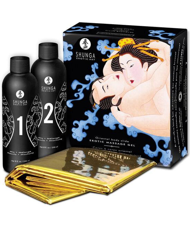 SHUNGA - GEL DA MASSAGGIO EROTICO CORPO A CORPO ORIENTALE AI FRUTTA ESOTICI - Only Vibes