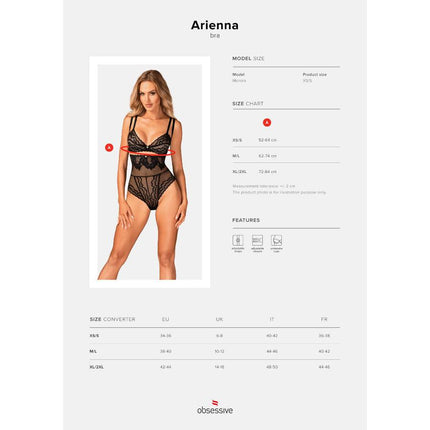 obsessive reggiseno arienna xl xxl