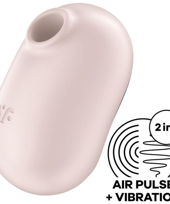 satisfyer pro to go 2 doppio stimolatore e vibratore viola