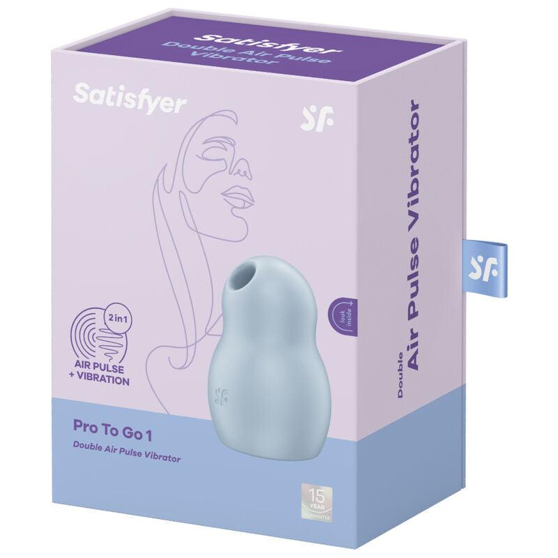 satisfyer pro to go 1 doppio stimolatore e vibratore rosso