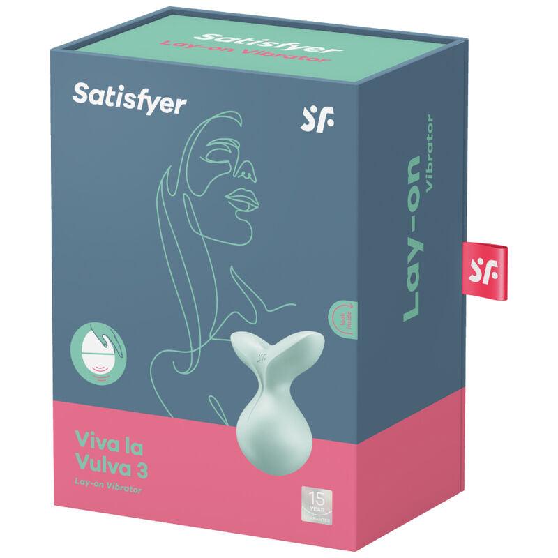 satisfyer vibratore viva la vulva 3 lay on viola