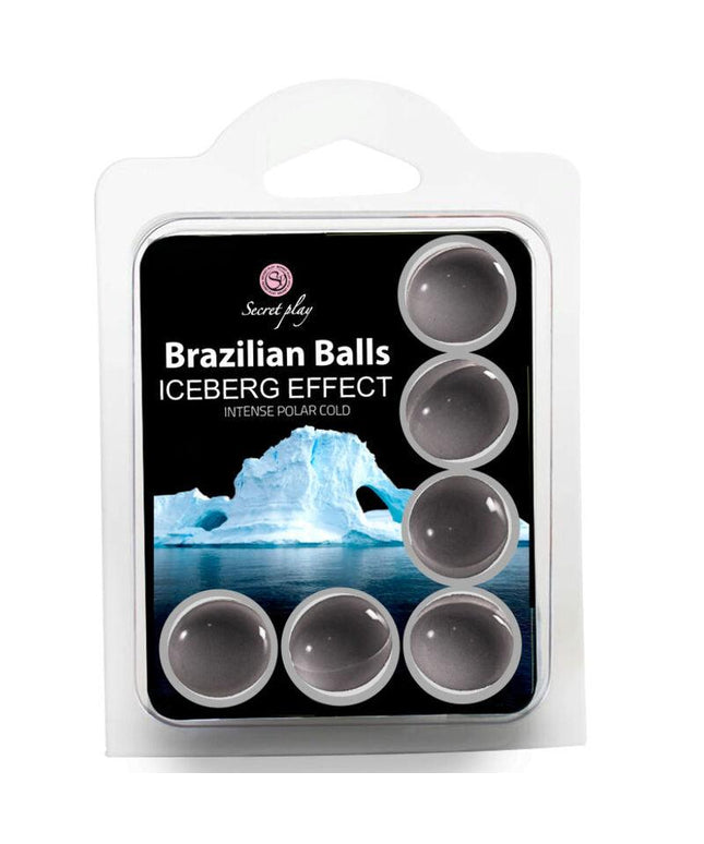 secret play set 6 palline brasiliana effetto iceberg