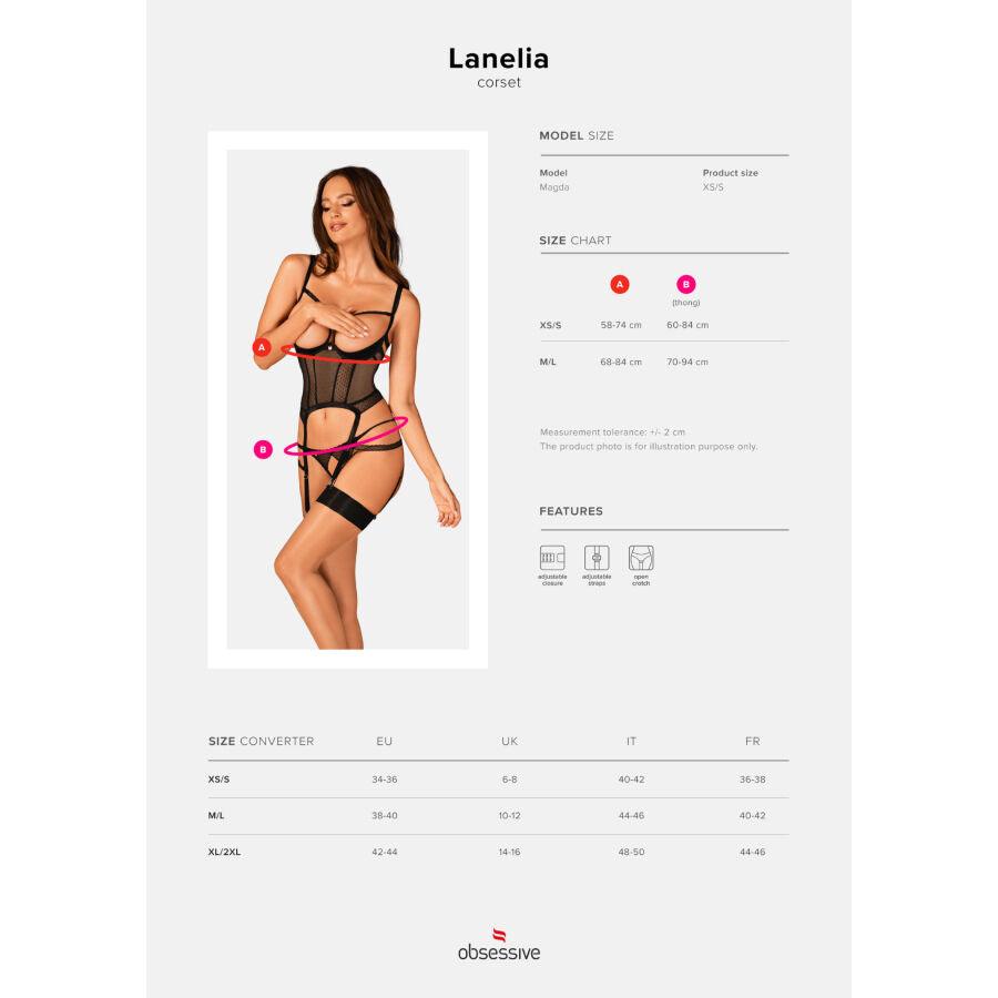 obsessive corsetto lanelia xs s