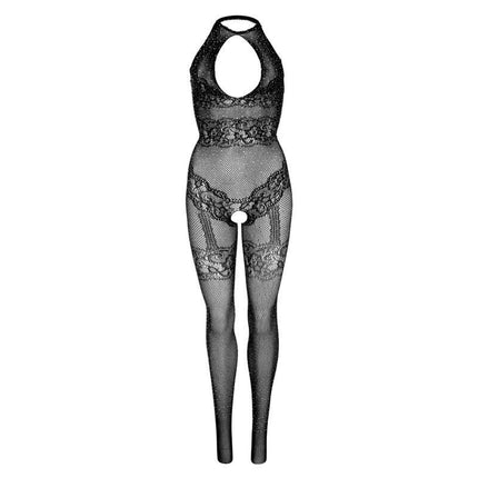 leg avenue bodystocking a rete senza cuciture leg avenue taglia unica nero